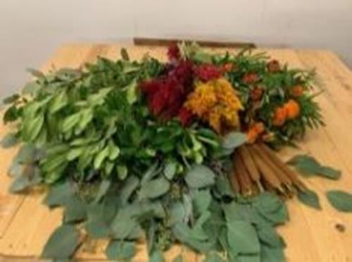 FALL-O-ME FALL  ASSORTED FLOWERS  COMBO BOX
